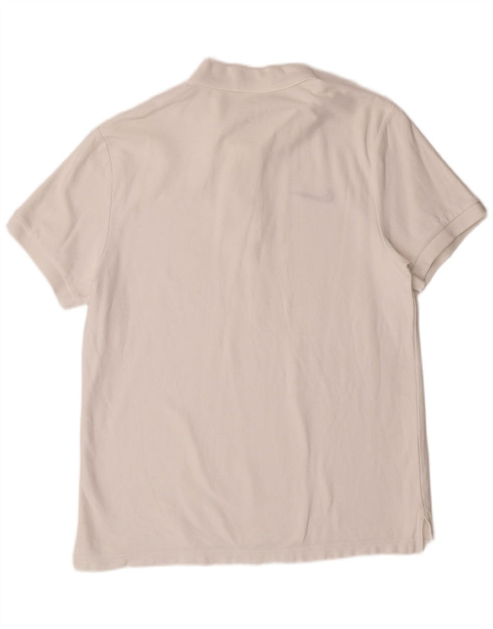Polo NIKE da uomo grande bianca