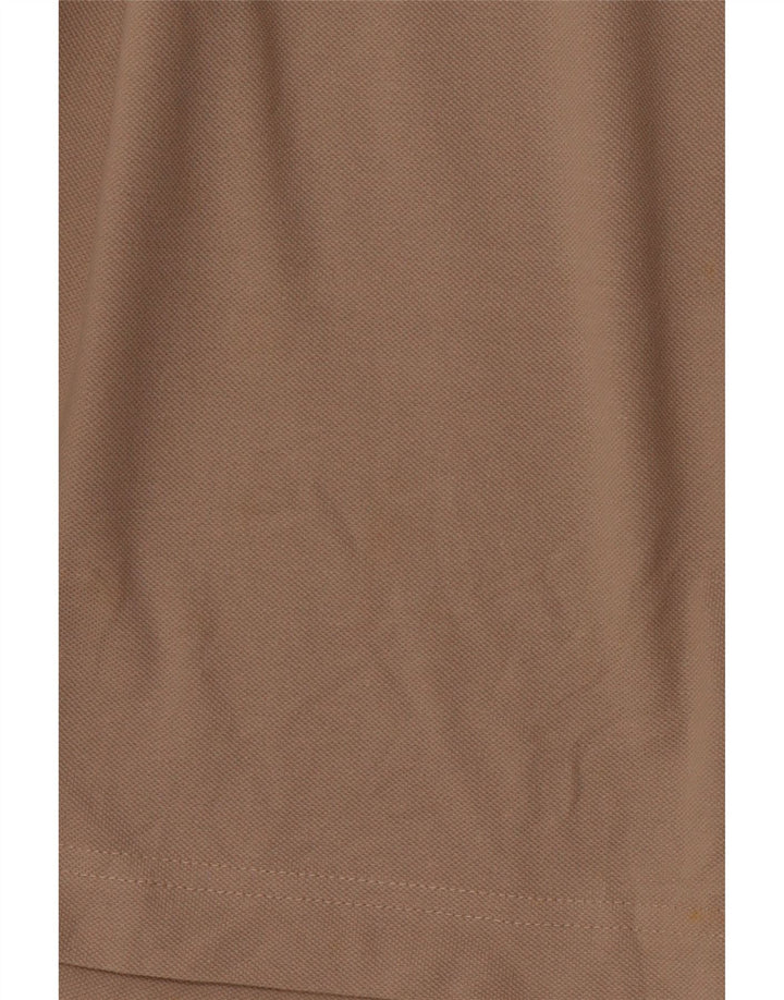 Polo da uomo KAPPA XL in cotone marrone
