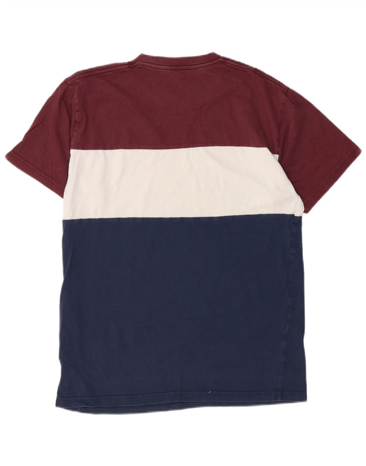 T-shirt grafica da uomo VANS Top in cotone color block medio multicolore