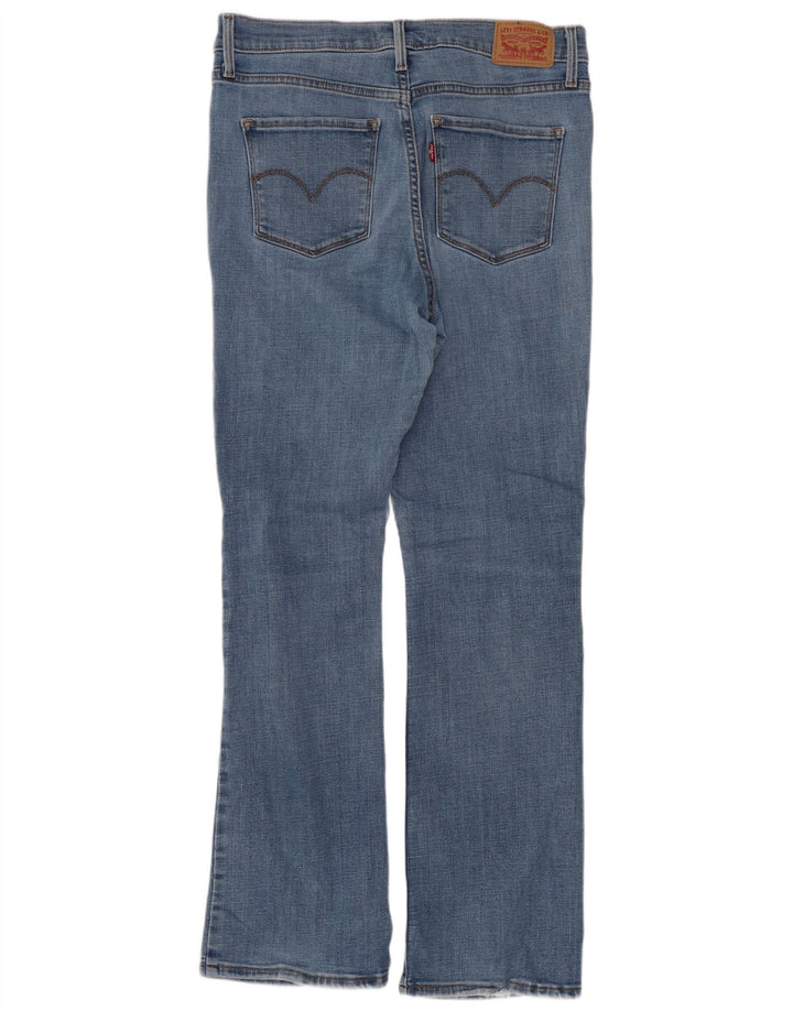 Levi's Uomo 315 Shaping Bootcut Jeans W31 L30 Cotone Blu