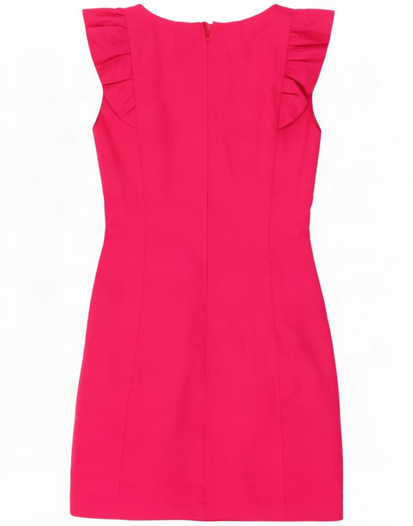 Vestito tubino da donna French Connection UK 10 piccolo cotone rosa