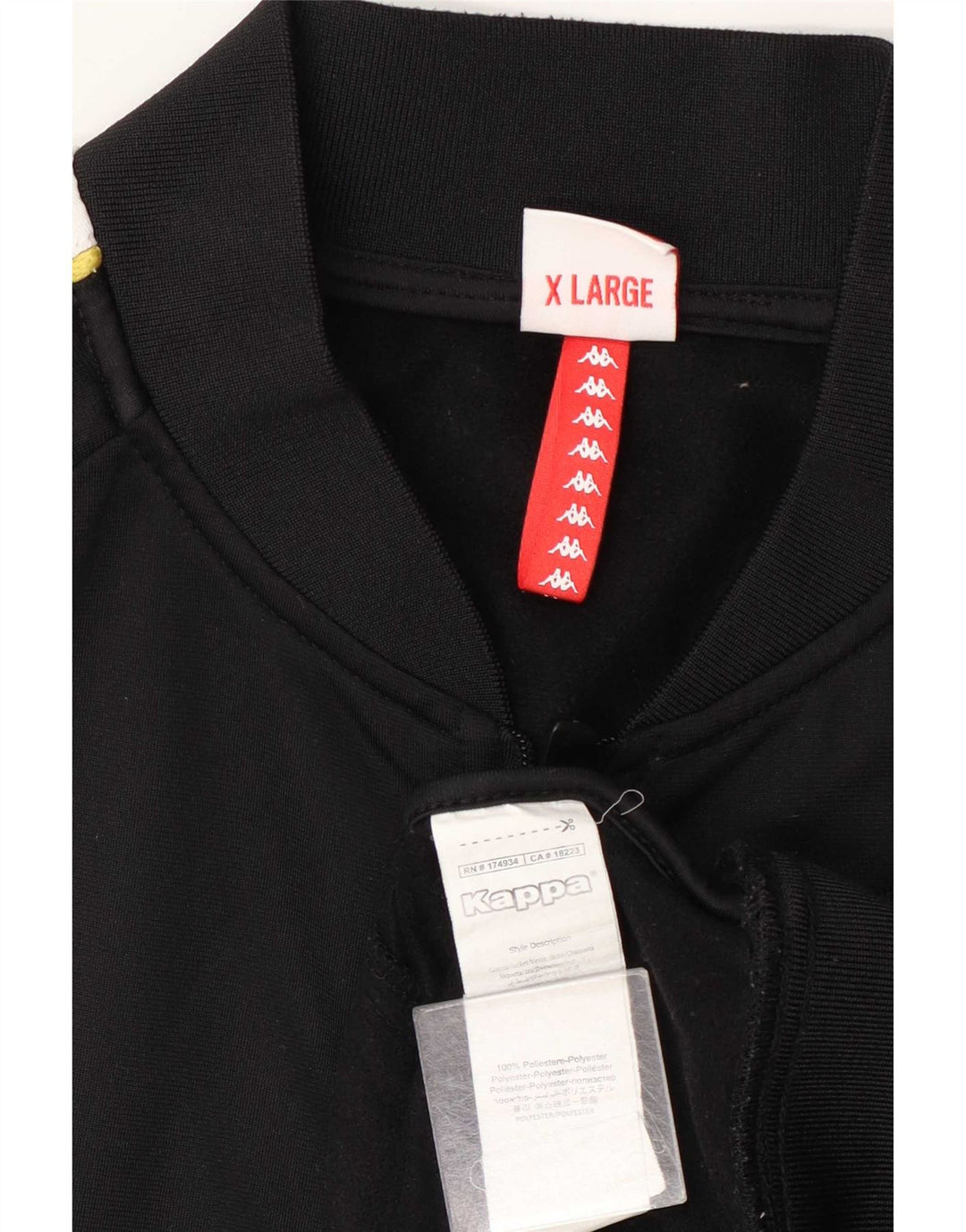 Giacca da tuta grafica da uomo Puma XL Poliestere color block nero