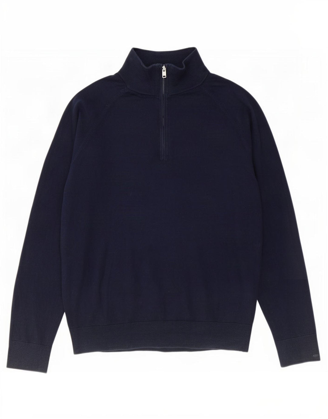 Maglione da uomo Gap con zip e collo grande in cotone blu navy