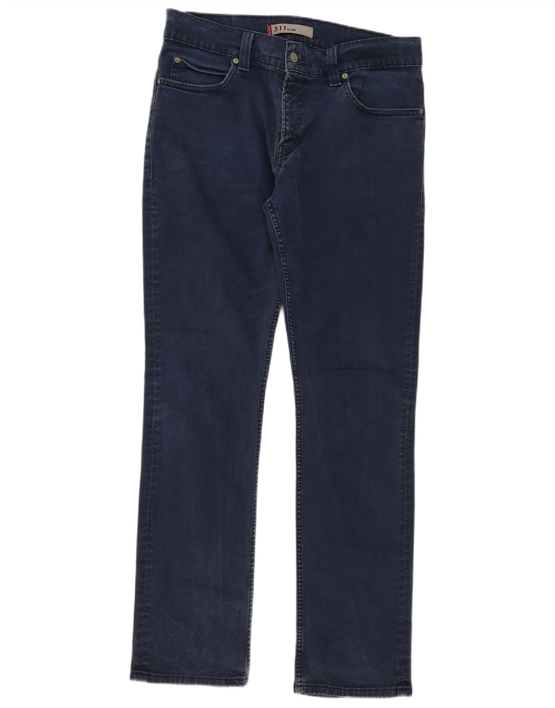 Jeans Levi's 511 Slim da donna W36 L34 cotone blu navy
