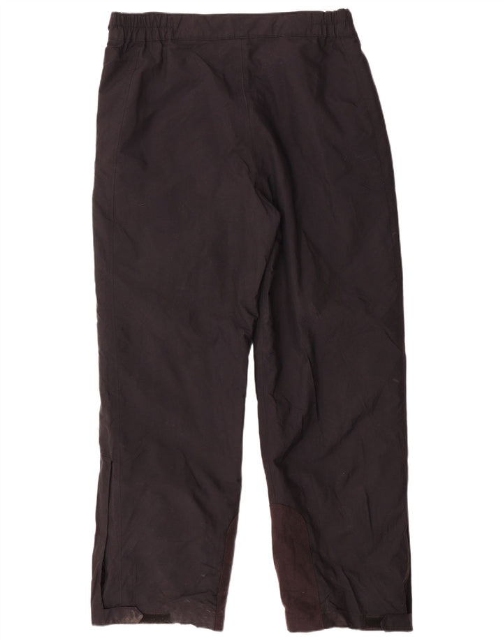 Pantaloni giacca a vento da uomo Marks & Spencer grandi W36 L31 neri in poliammide