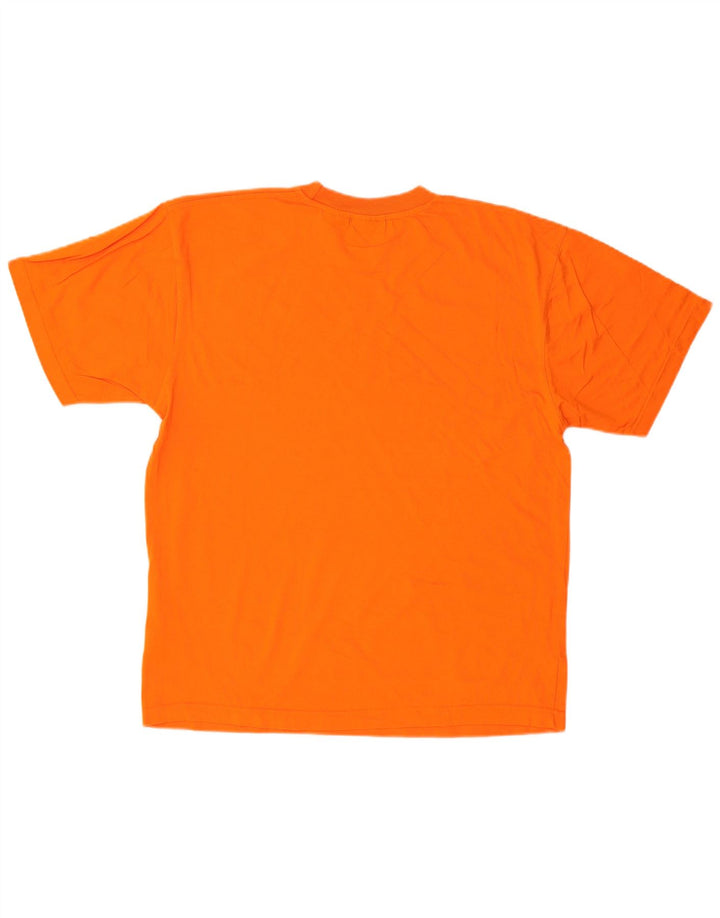 T-shirt grafica da uomo FILA Top in cotone arancione medio