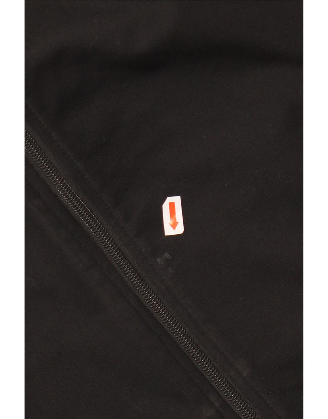 Giacca da tuta da donna ADIDAS UK 12/14 poliestere nero medio