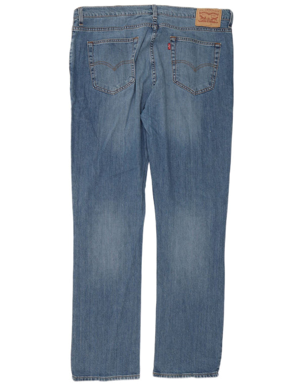 Jeans slim da uomo Levi's W40 L34 cotone blu