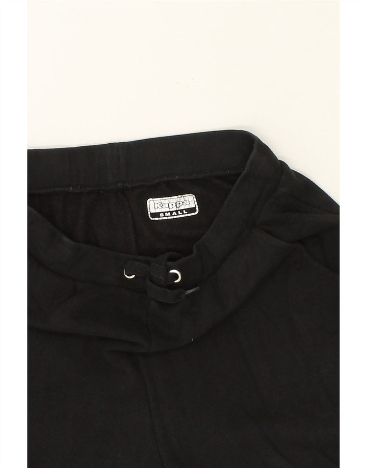 KAPPA Mens Tracksuit Trousers Joggers Small Black Cotton Vintage Kappa and Second-Hand Kappa from Messina Hembry 