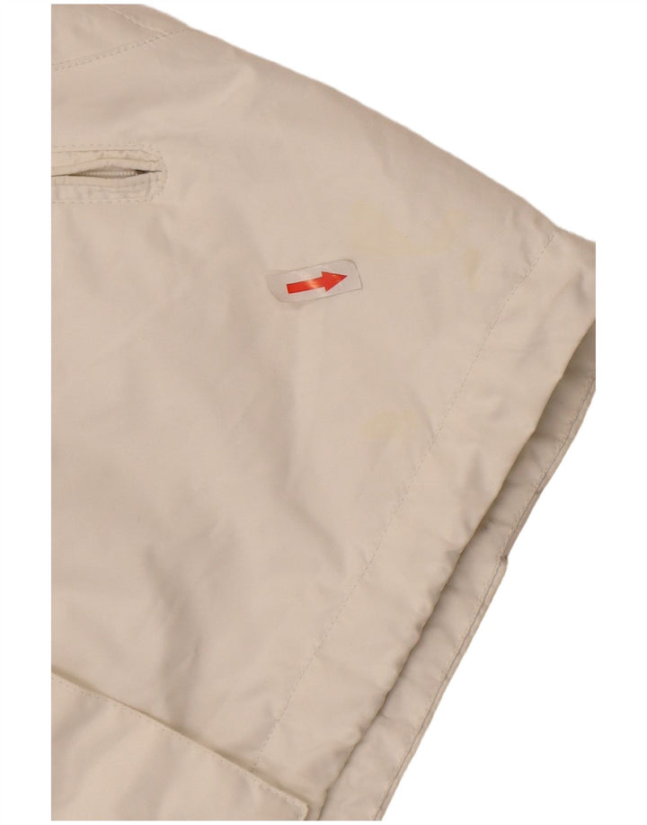 Giacca a vento con cappuccio da donna Helly Hansen UK 10 Small Poliestere bianco