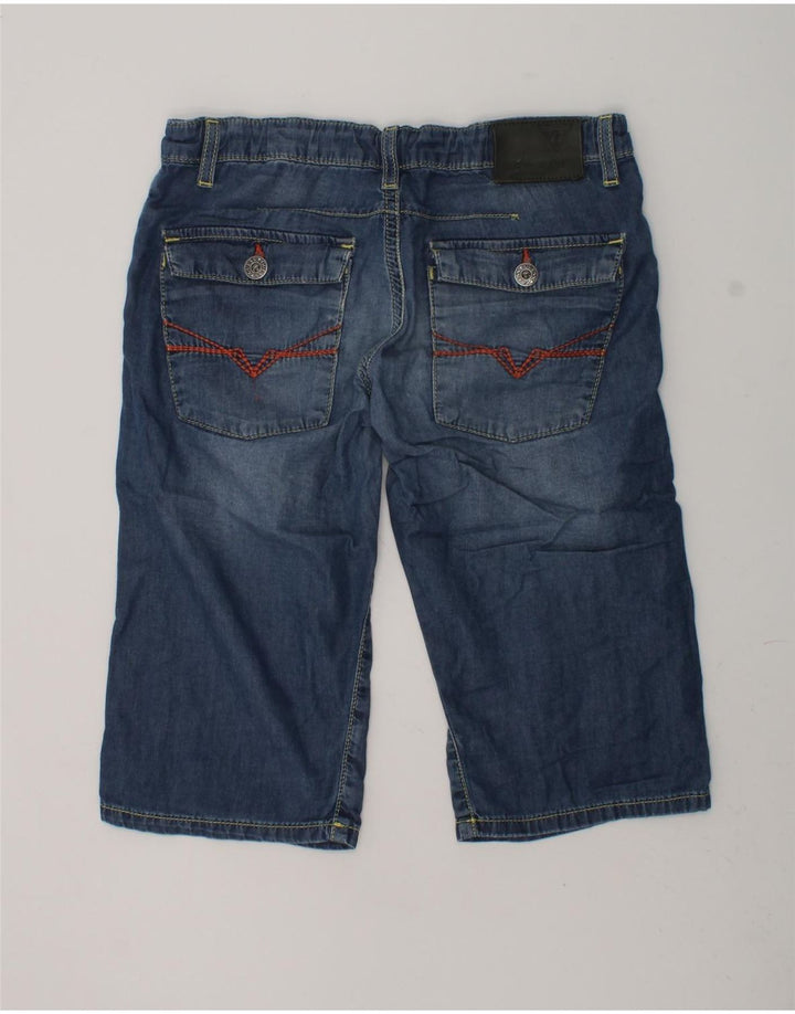 GUESS Boys Denim Bermuda Shorts 10-11 Years W26 Blue Cotton | Vintage Guess | Thrift | Second-Hand Guess | Used Clothing | Messina Hembry 
