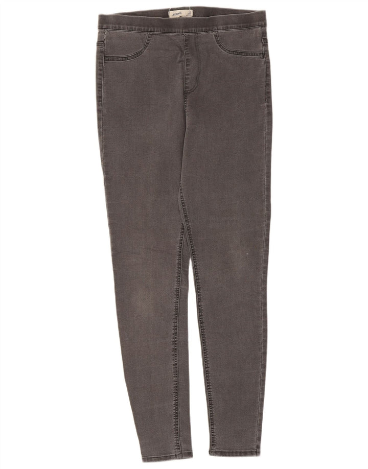 Jeans Jeggings da donna Marks & Spencer UK 12 Medio W30 L28 Cotone grigio