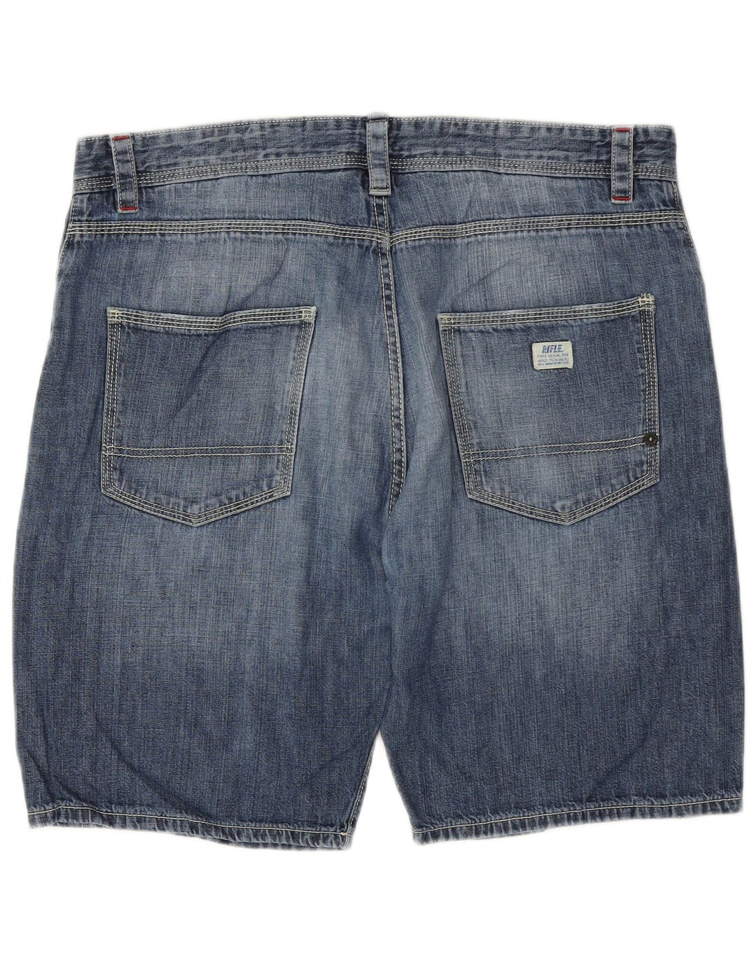 Pantaloncini di jeans da uomo RIFLE W33 Blu medio