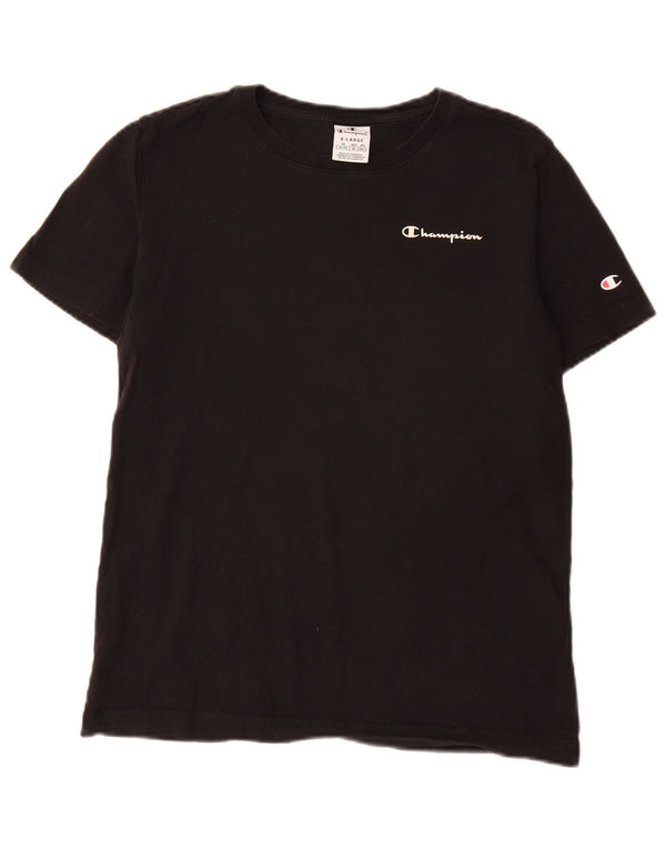 T-shirt da donna Champion Top UK 18 XL cotone nero