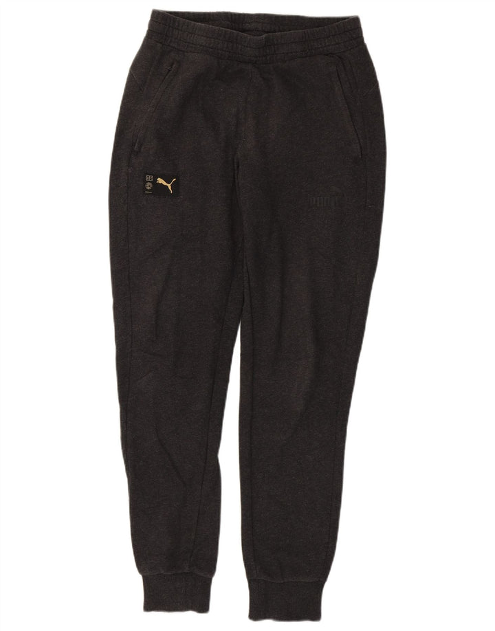 Pantaloni da tuta da uomo PUMA Joggers in cotone grigio medio