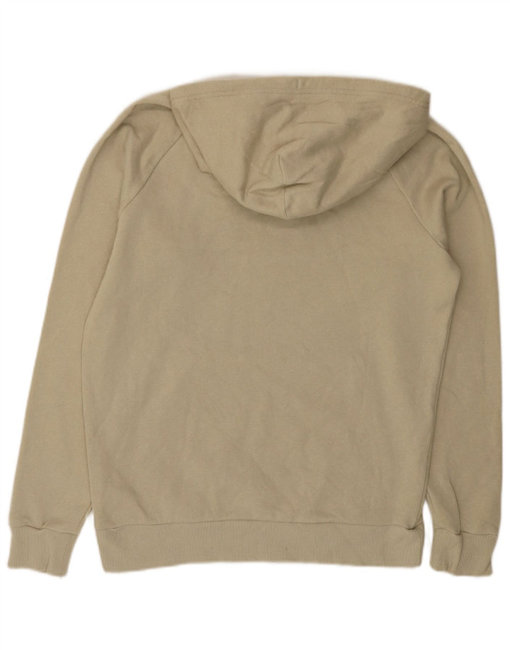 Felpa con cappuccio da uomo Under Armour piccola in cotone beige