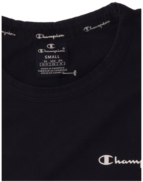 T-shirt da uomo Champion Top Small blu navy