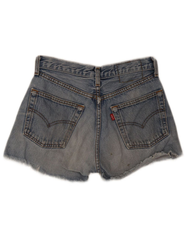 Pantaloncini di jeans da donna Levi's W26 piccoli blu