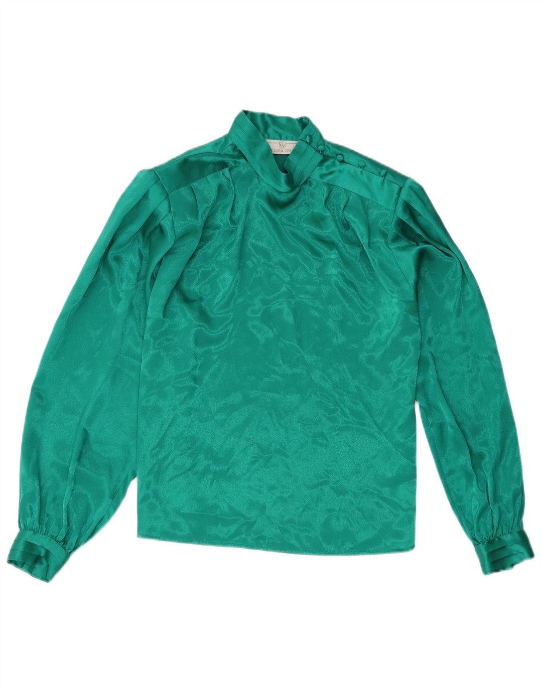 Camicetta a maniche lunghe da donna Chelsea Top US 6 Poliestere verde medio