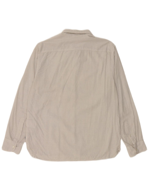 Camicia Levi's Uomo Large in cotone maculato bianco