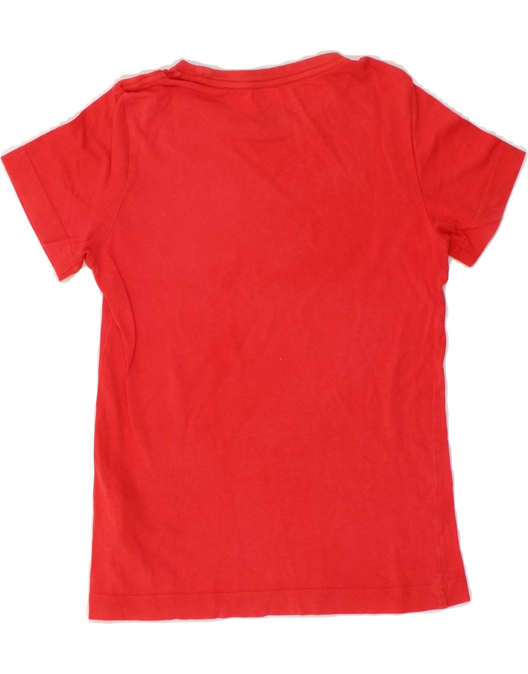 PUMA Boys Graphic T-Shirt Top 7-8 Years Red Cotton Vintage Puma and Second-Hand Puma from Messina Hembry 