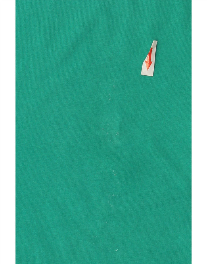 ELLESSE T-shirt grafica da uomo Heritage Top in cotone turchese medio