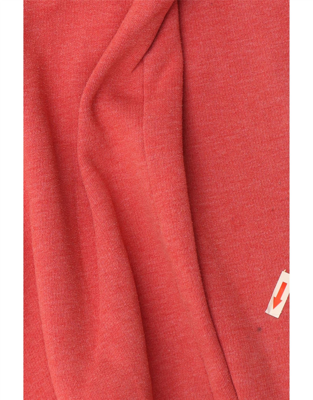 Felpa da uomo con collo con zip Weird Fish, maglione grande, cotone rosso