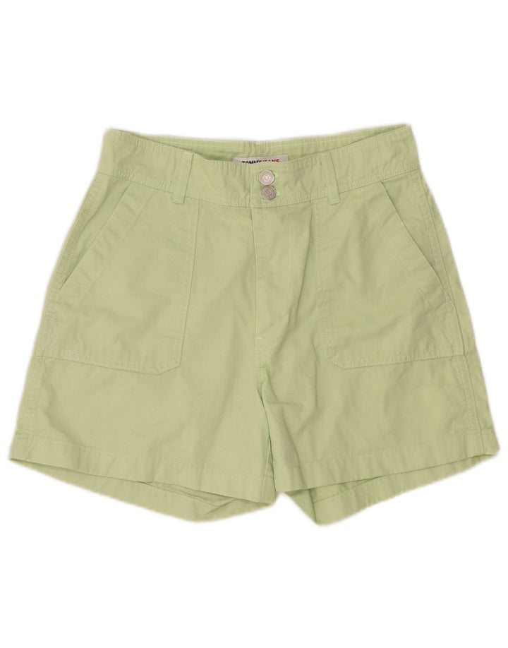 Pantaloncini chino da donna Tommy Hilfiger W30 verde medio
