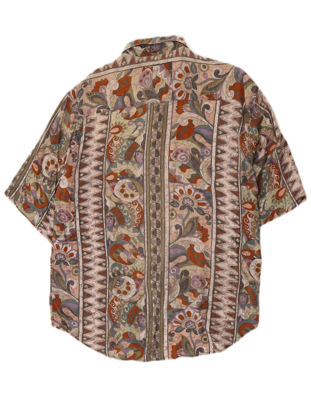 Ferro Camicia a maniche corte da uomo multicolore floreale medio
