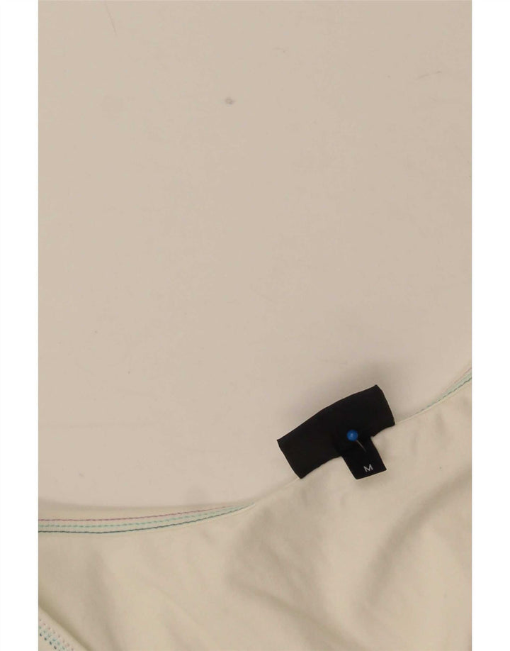 Canotta grafica da donna Trussardi Jeans UK 12 Medium White