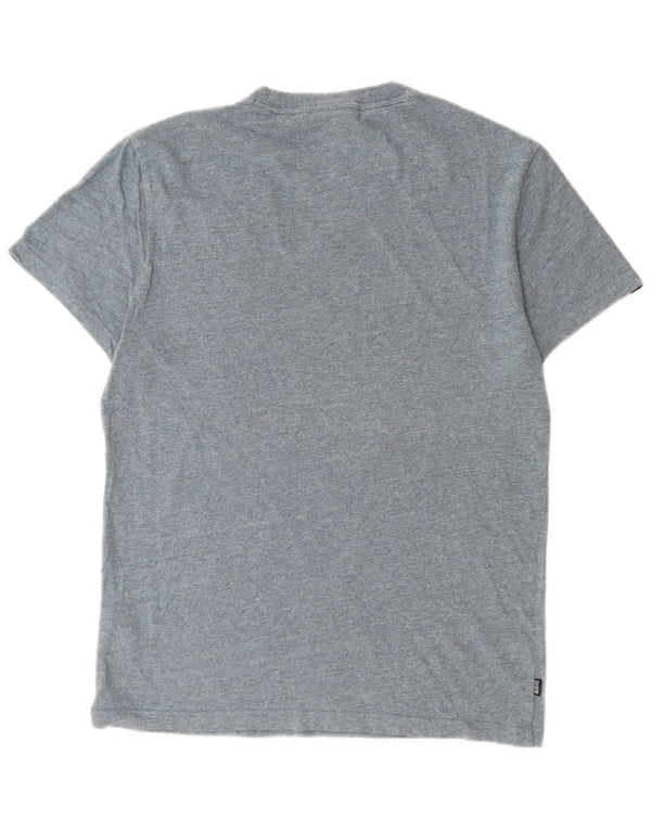 Superdry Mens T-Shirt Top Small Blue Cotton