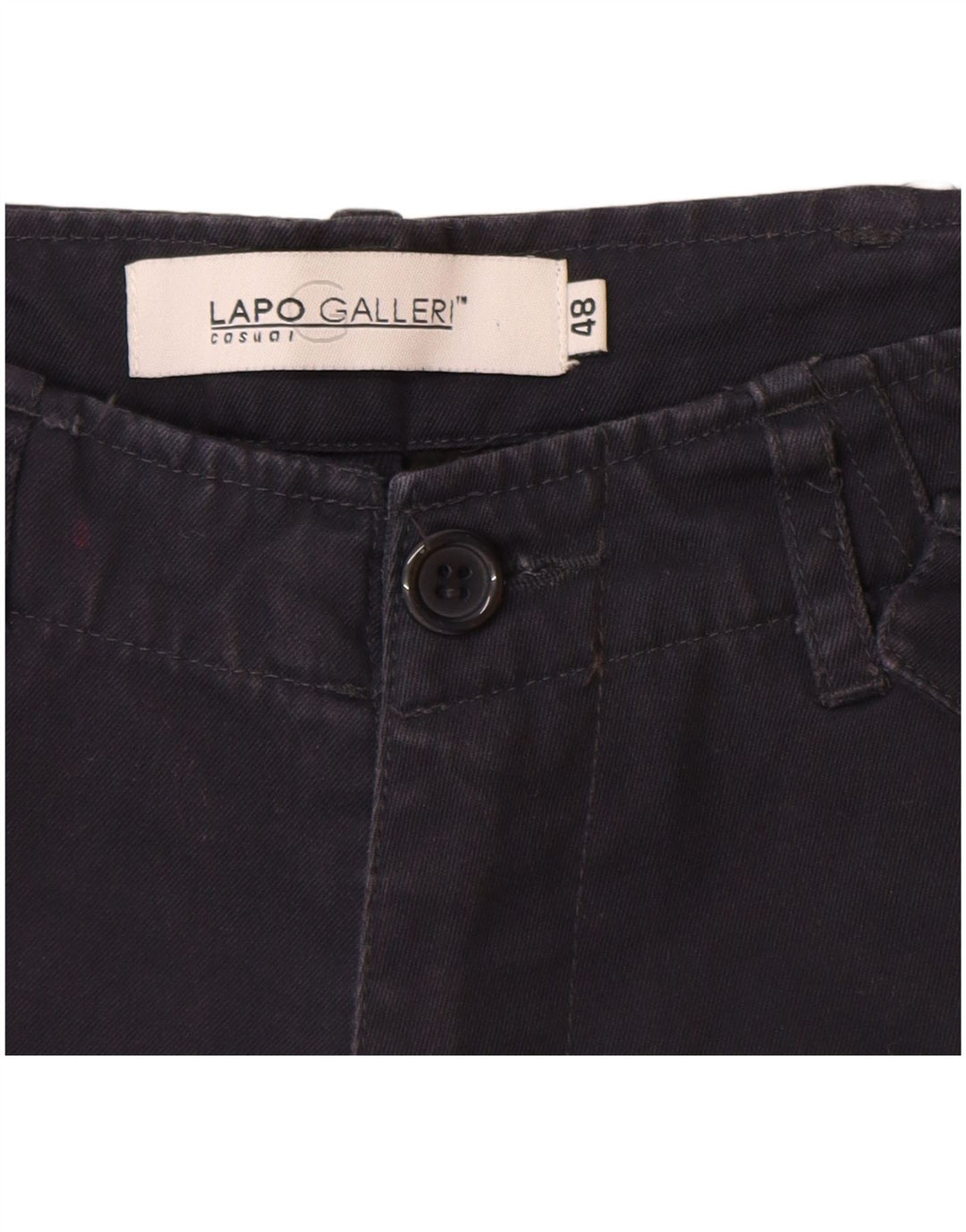 Pantaloncini cargo da uomo Lapo Galleri IT 48 Medium W32 Blu Navy Cotone