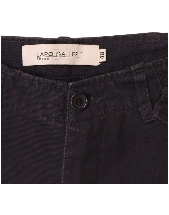 Pantaloncini cargo da uomo Lapo Galleri IT 48 Medium W32 Blu Navy Cotone