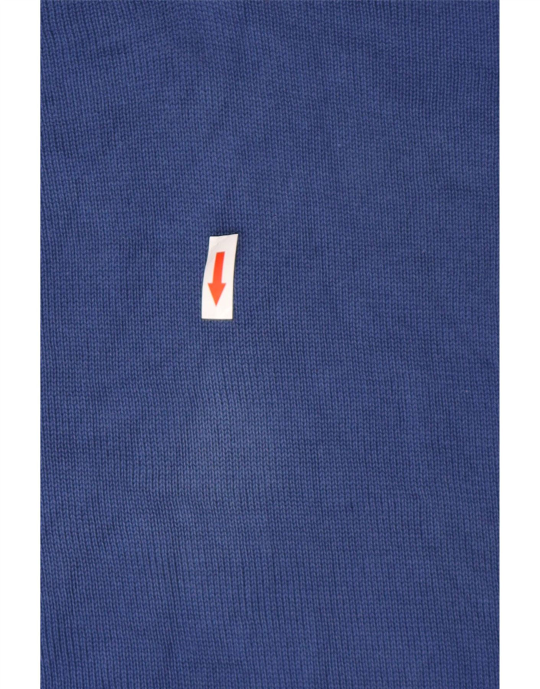 Maglione da uomo Marks & Spencer vestibilità regolare con scollo a V grande cotone blu