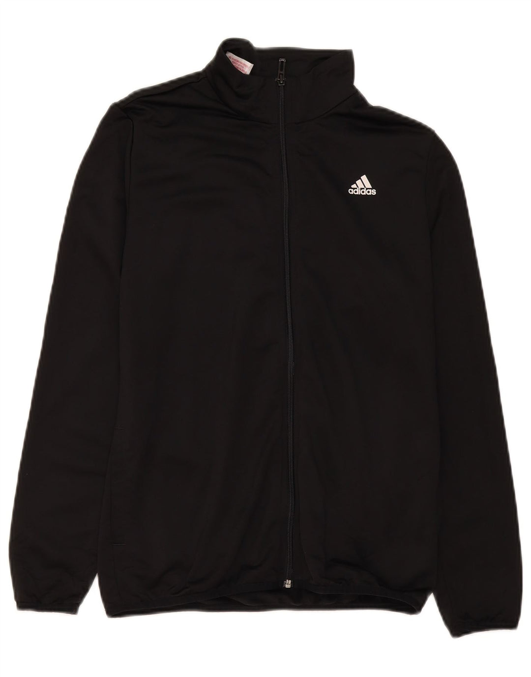 Giacca da ginnastica grafica da ragazzo Adidas 13-14 anni in poliestere nero