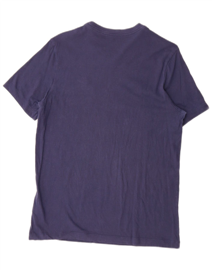 T-shirt da uomo Nike Top in cotone blu navy medio