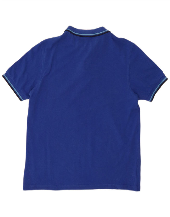 Polo da uomo slim fit Fred Perry blu medio