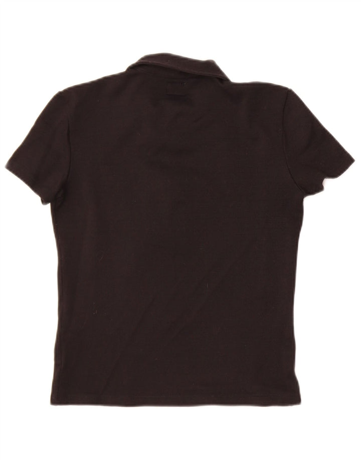 Polo corta da donna Calvin Klein Jeans UK 12 media nera