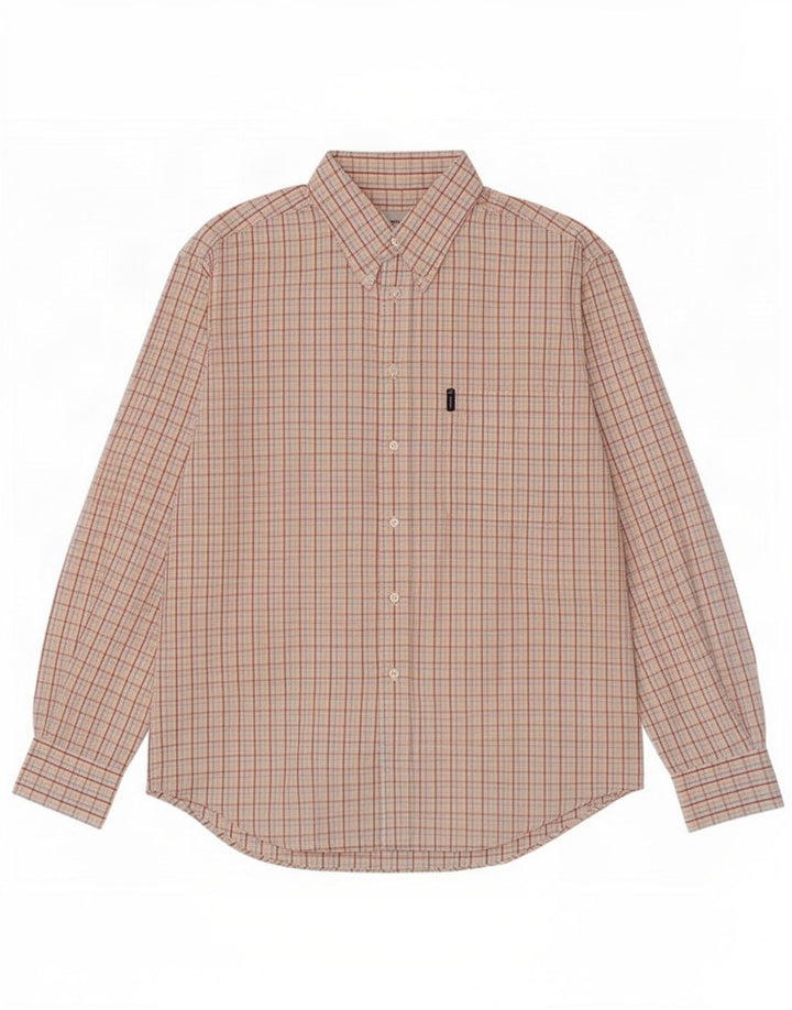 Camicia Uomo Sergio Tacchini Large In Cotone A Quadri Multicolori