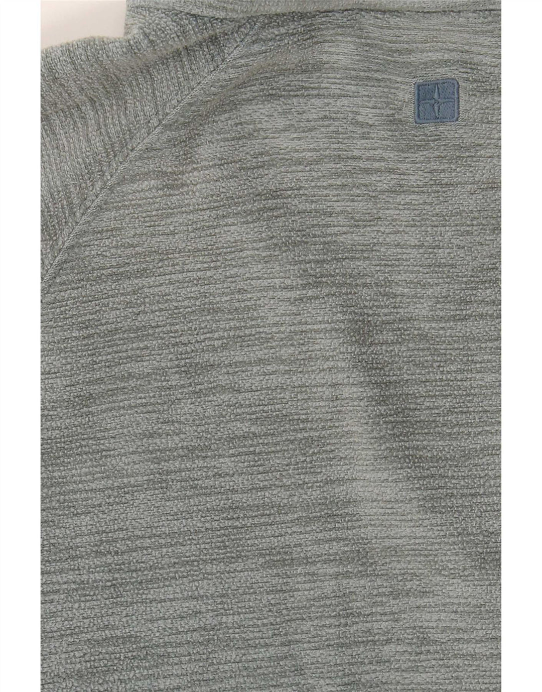 Maglione in pile da uomo con zip e collo Mountain Warehouse Blu medio