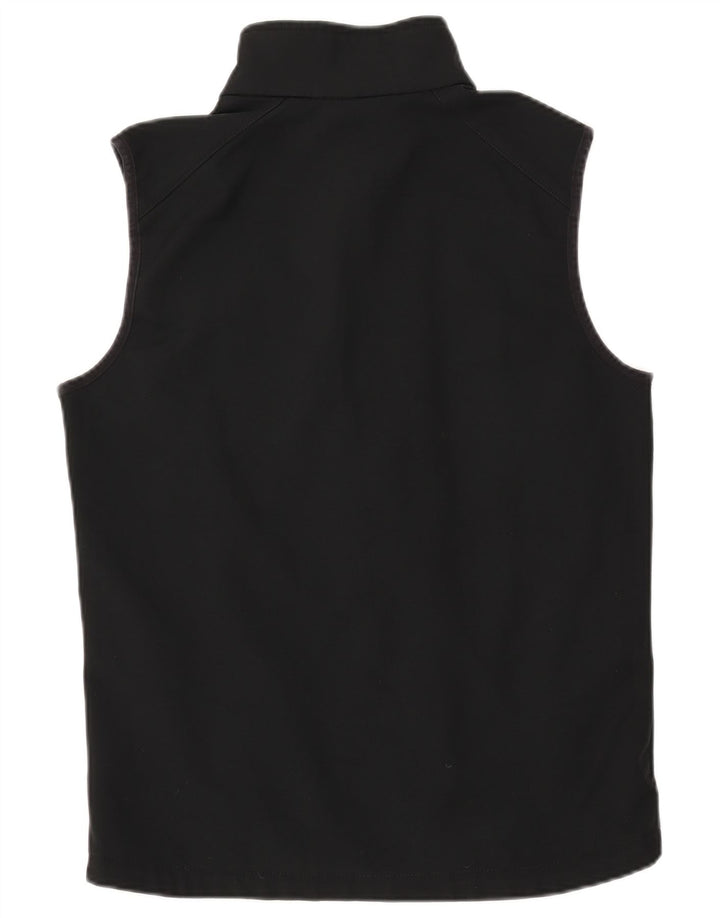 COLUMBIA Giacca da tuta senza maniche da uomo in poliestere nero medio