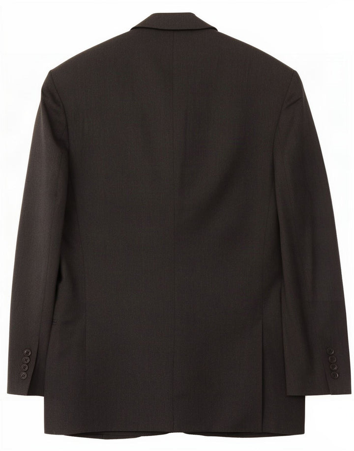 Giacca blazer doppiopetto da uomo Yves Saint Laurent taglia 48 grande grigia