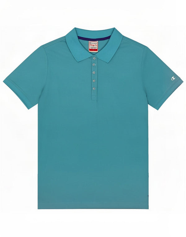 Polo da donna Heritage Fit Champion UK 16 Large Blu