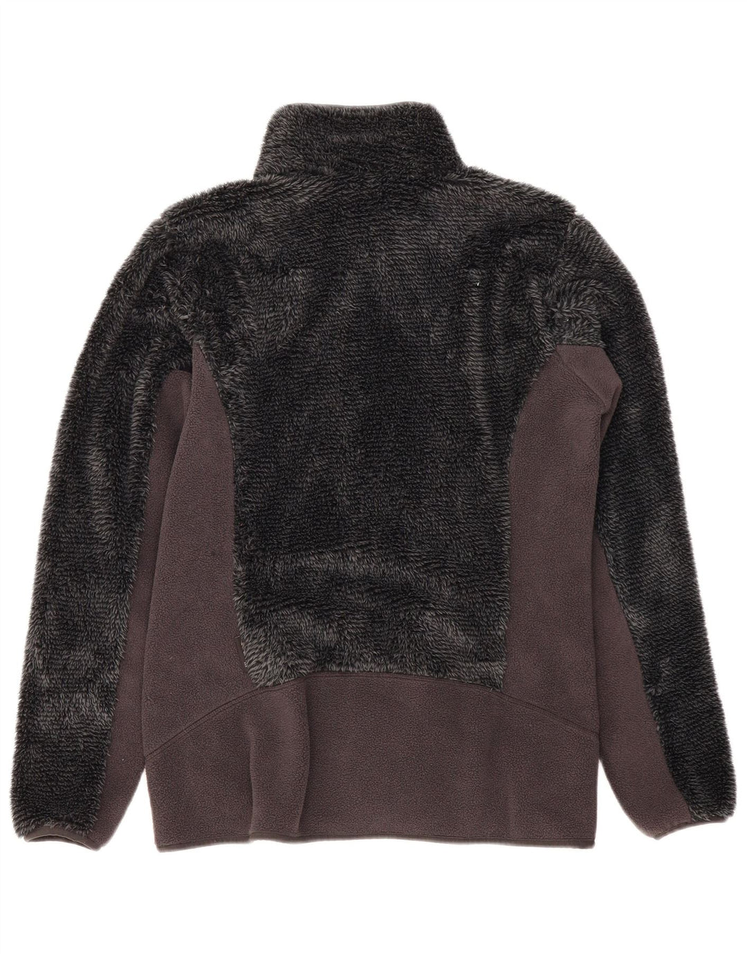 Giacca in pile da donna Jack Wolfskin UK 14 Poliestere color block grigio medio
