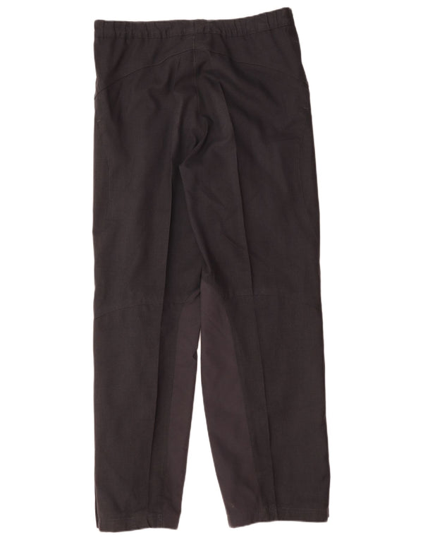 Pantaloni impermeabili da equitazione Adidas Uomo W34 L33 Poliammide grigio