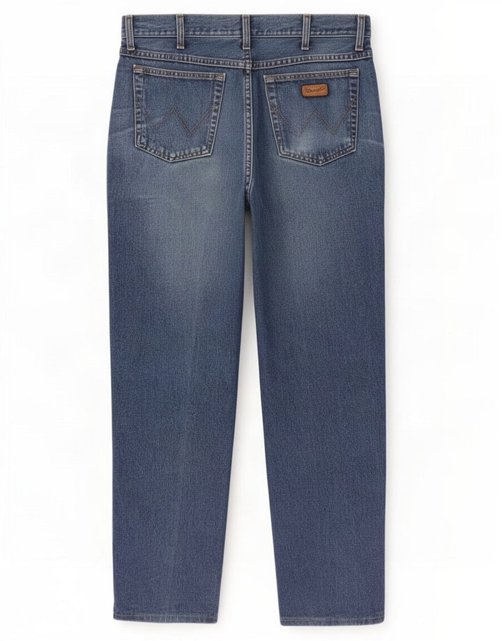 Jeans dritti da uomo Wrangler Ohio W38 L32 cotone blu