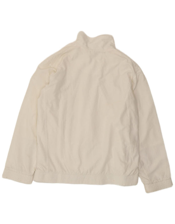Giacca da tuta da uomo Nike UK 41/43 grande poliestere bianco
