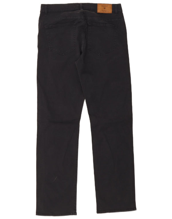 Gant Jeans dritti Jason Regular Fit da uomo W32 L32 cotone grigio