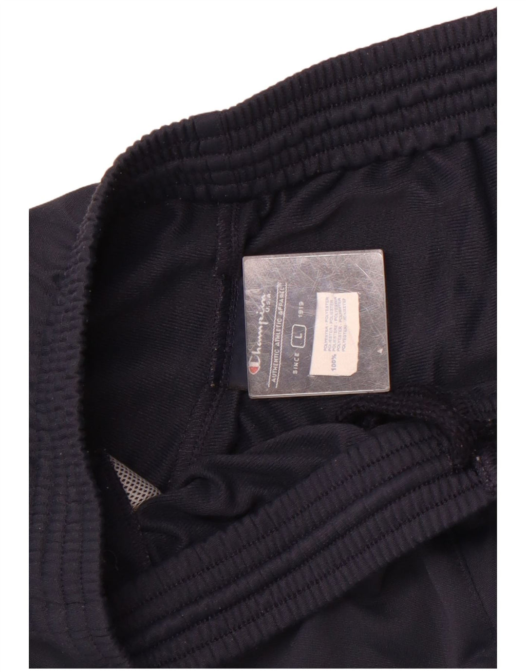 Pantaloni da tuta da uomo Champion Large in poliestere blu navy