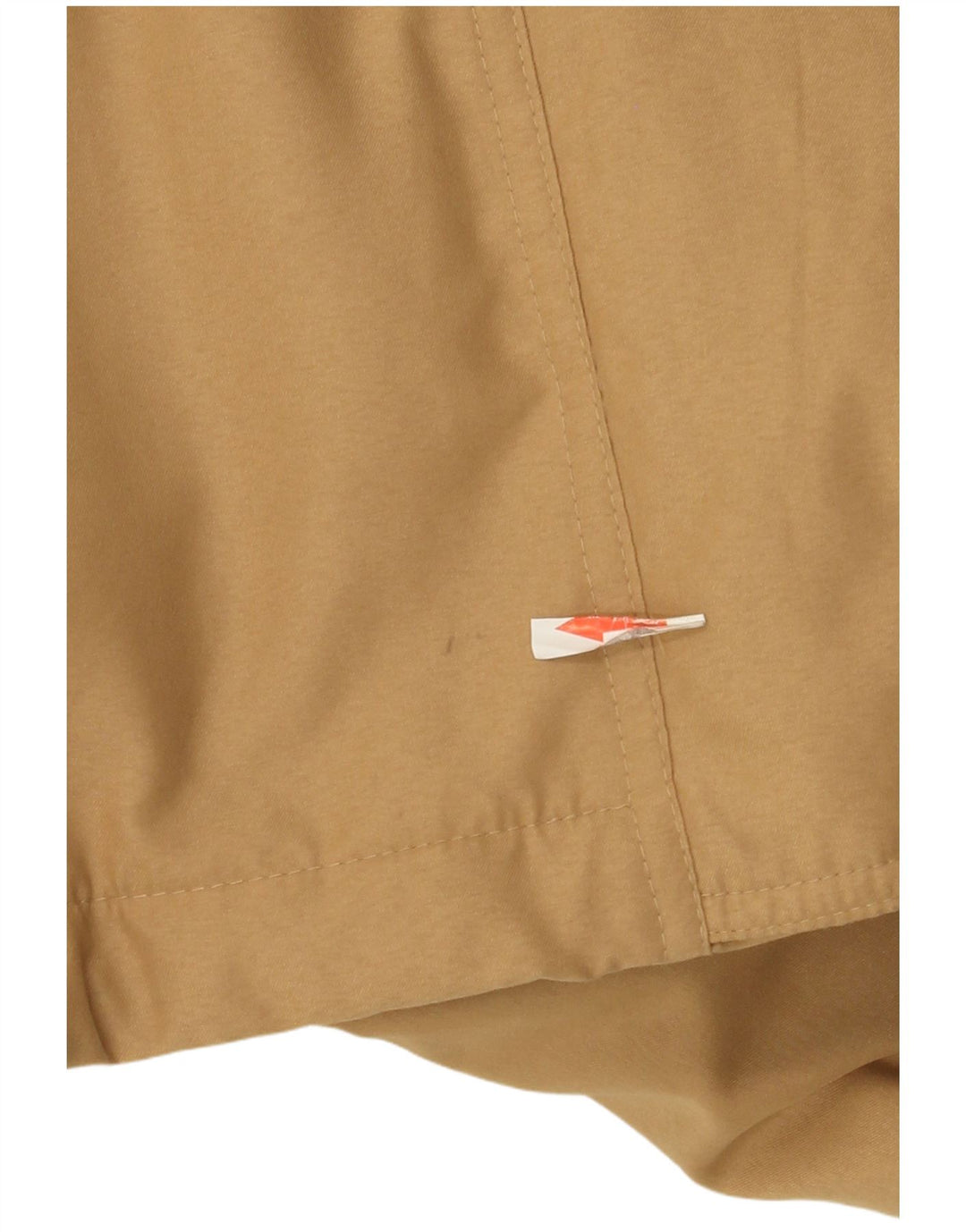 Cappotto autentico da donna con giacca a vento con cappuccio EU 46 XL Poliestere beige